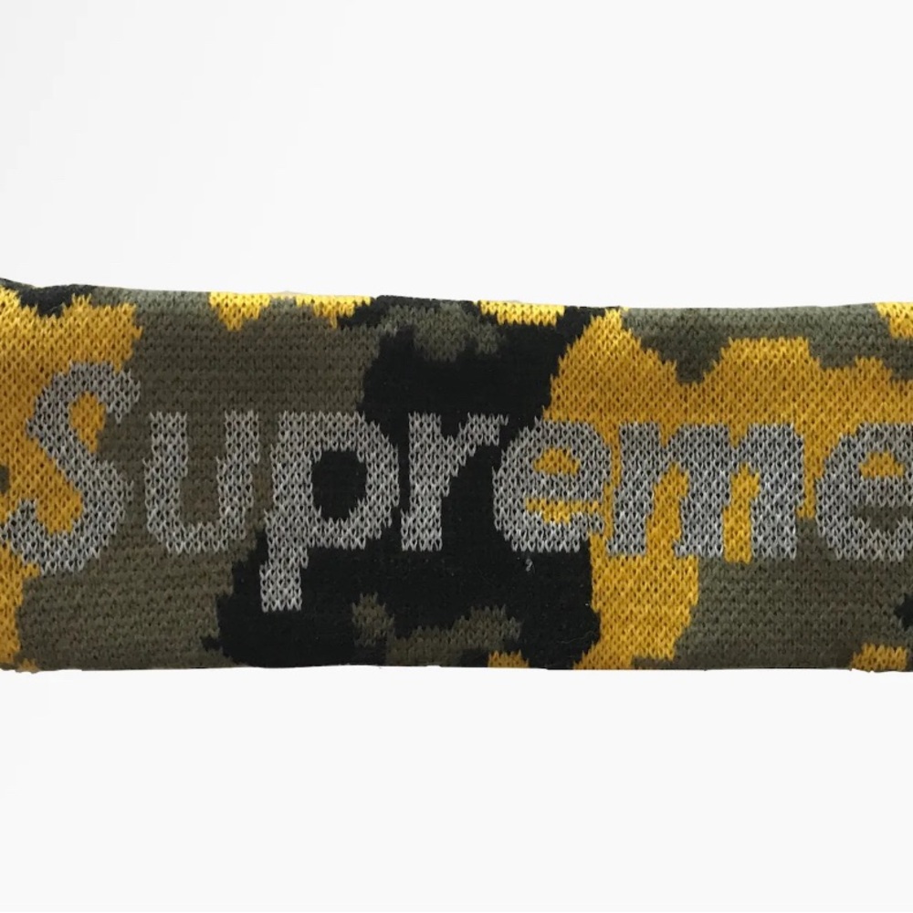 Supreme New Era Reflective Logo
Headband (FW 17)
Yellow Camo
